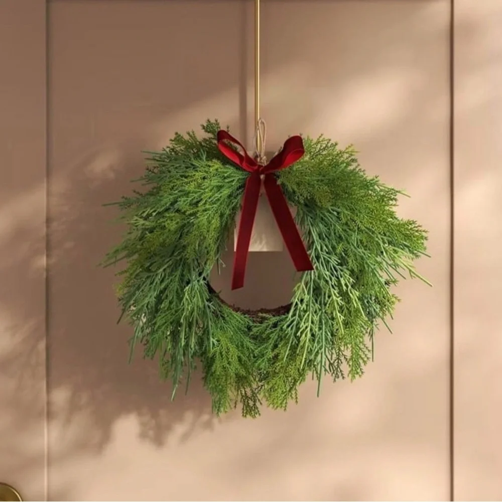 Christmas Draping Cedar Mini Wreath - Room Essentials™ - Target 2024